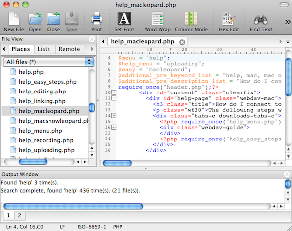 text editor for mac for python